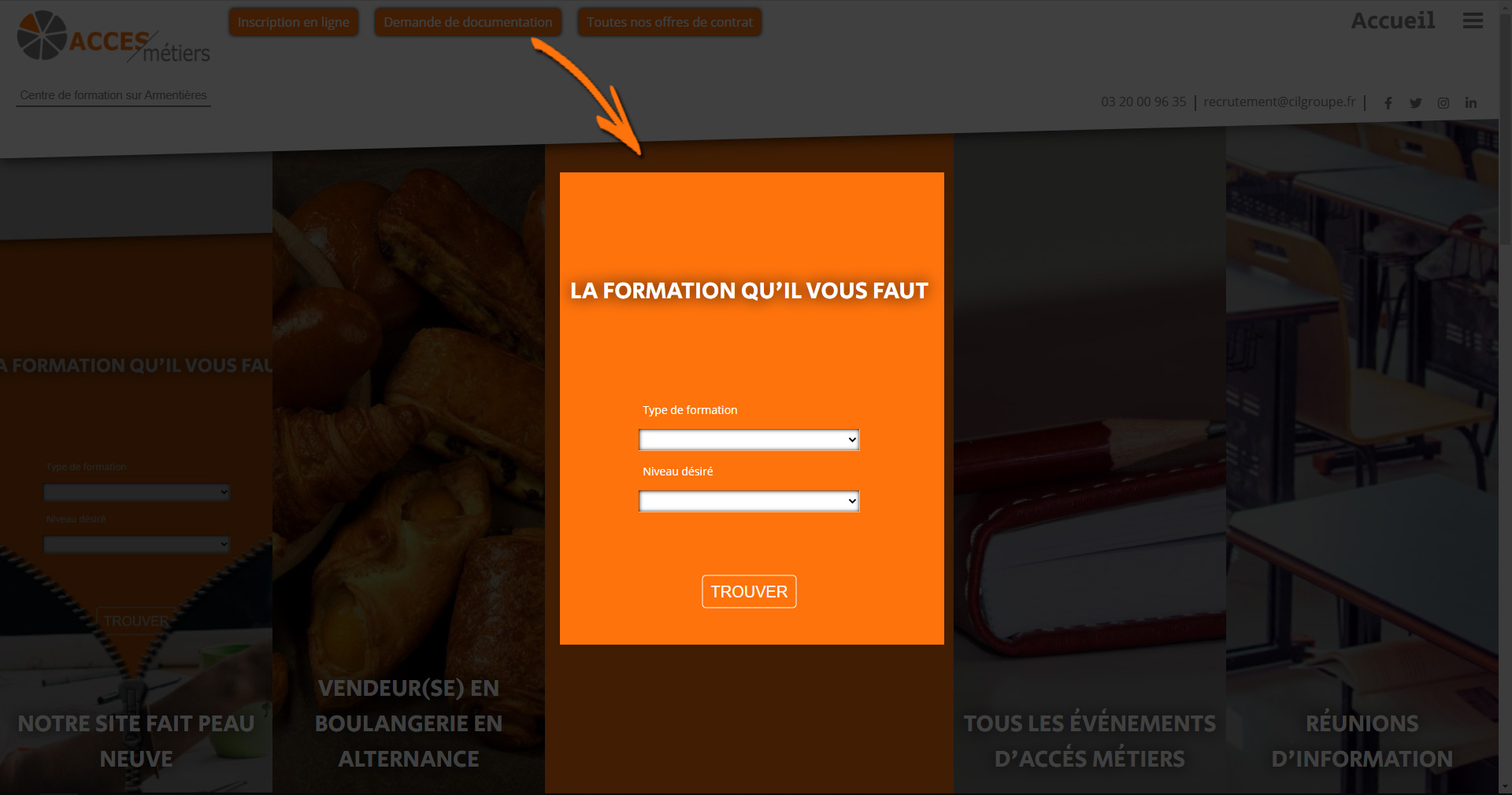Formations - Accès Métiers